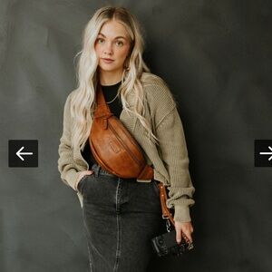 Kindly Camera Bags The Photographer's Fanny Pack in Brown